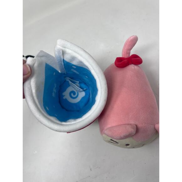 Anirollz Plush Lot of 3 Icee Kitty Cow Cat Burito Puppy Dog 6" Kawaii Coosy - Picture 7 of 8